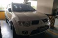 2013 Mitsubishi Montero Sport White For Sale -1