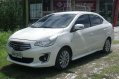 2014 Mitsubishi Mirage G4 GLS AT White For Sale -0