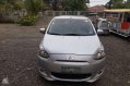 Mitsubishi Mirage GLS 2013 AT Silver For Sale -0