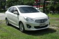 2014 Mitsubishi Mirage G4 GLS AT White For Sale -2