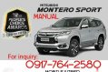 2018 Mitsubishi Montero glx manual zero down plus 10K giftcash-0