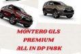 SELLING 2018 MITSUBISHI Montero gls 4x2 premium 148k dp-0