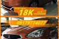 On promo 18K DP 2018 Mitsubishi Mirage Hatchback Gls Glx Automatic-0