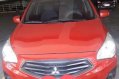 Red Mitsubishi Mirage G4 2014 for sale-4