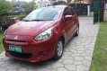 Selling Mitsubishi Mirage 2014 Manual Gasoline in Angeles-0