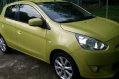 Selling Mitsubishi Mirage 2013 Hatchback Automatic Gasoline in Bayambang-1