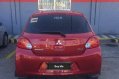 Red Mitsubishi Mirage 2014 Manual Gasoline for sale-1