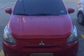 Red Mitsubishi Mirage 2014 Manual Gasoline for sale-3