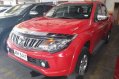 Red Mitsubishi Strada 2015 Manual Diesel for sale in Quezon City-0