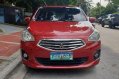 Selling Red Mitsubishi Mirage G4 2014 Automatic Gasoline at 81000 km-5