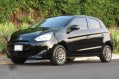 Selling Black Mitsubishi Mirage 2013 Manual Gasoline at 60000 km in Marilao-0