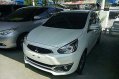 White Mitsubishi Mirage 2018 Automatic Gasoline for sale in Cebu City-2