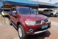 Red Mitsubishi Montero Sport 2013 Automatic Diesel for sale in Binangonan-0