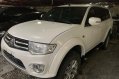 Sell White 2014 Mitsubishi Montero Sport at Automatic Diesel at 30000 km-0
