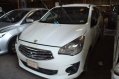 White Mitsubishi Mirage G4 2016 Manual Gasoline for sale in Makati-1