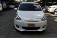 Sell White 2015 Mitsubishi Mirage Hatchback in Cainta-0