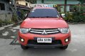 Selling Red Mitsubishi Strada 2014 at 49000 km in Quezon City-1