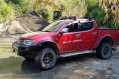 Red Mitsubishi Strada 2012 Automatic Diesel for sale -0