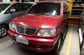 Red Mitsubishi Adventure 2002 Manual Diesel for sale -2