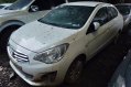 Sell White 2017 Mitsubishi Mirage G4 Manual Gasoline at 19000 km -2
