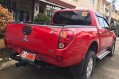 Red Mitsubishi Strada 2014 Automatic Diesel for sale -5