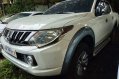 White Mitsubishi Strada 2018 Manual Diesel for sale-4