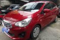 Red Mitsubishi Mirage G4 2016 at 28000 km for sale-0