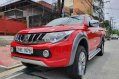 Red Mitsubishi Strada 2018 at 11000 km for sale-0