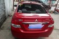 Red Mitsubishi Mirage G4 2016 at 28000 km for sale-3