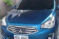 Selling Blue Mitsubishi Mirage G4 2014 at 33000 km-0