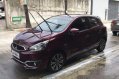 Selling Red Mitsubishi Mirage 2017 at 12000 km -2