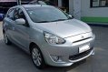 Silver Mitsubishi Mirage 2014 for sale in Meycauayan-0