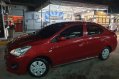 Sell Red 2015 Mitsubishi Mirage G4 Manual Gasoline at 24000 km -0