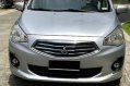 Silver Mitsubishi Mirage G4 2015 Automatic Gasoline for sale -1