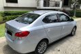 Silver Mitsubishi Mirage G4 2015 Automatic Gasoline for sale -4