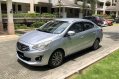 Silver Mitsubishi Mirage G4 2015 Automatic Gasoline for sale -2