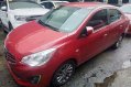 Red Mitsubishi Mirage G4 2018 at 10000 km for sale -0