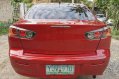 Sell Red 2010 Mitsubishi Lancer Ex Automatic Gasoline at 77000 km -1