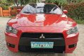 Sell Red 2010 Mitsubishi Lancer Ex Automatic Gasoline at 77000 km -0