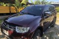 Red Mitsubishi Montero Sport 2014 Automatic Diesel for sale -1