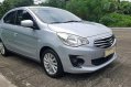 Silver Mitsubishi Mirage G4 2017 at 15000 km for sale-0