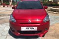 Red Mitsubishi Mirage 2016 for sale in Talisay-1