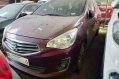Selling Red Mitsubishi Mirage g4 2017 Automatic Gasoline -2