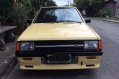 Selling Yellow Mitsubishi Lancer 1987 at 6000 km-1