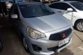 Silver Mitsubishi Mirage g4 2014 Automatic Gasoline for sale-1