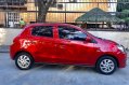 Red Mitsubishi Mirage 2018 for sale in Manual-4