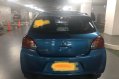 Blue Mitsubishi Mirage 2015 for sale in Automatic-3