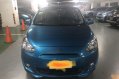 Blue Mitsubishi Mirage 2015 for sale in Automatic-0