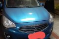 Blue Mitsubishi Mirage 2015 for sale in Manual-0