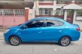 Sell Blue 2016 Mitsubishi Mirage G4 at 33000 km -1